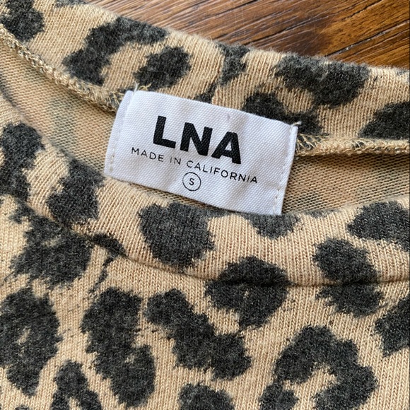 LNA California Leopard Top, size Small - Picture 2 of 4
